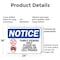 Signmission Family Viewing Only Please No, 24 in W x Rectangle, Plastic OS-2PACK-NS-P-1824-L-12480 - alternate 6